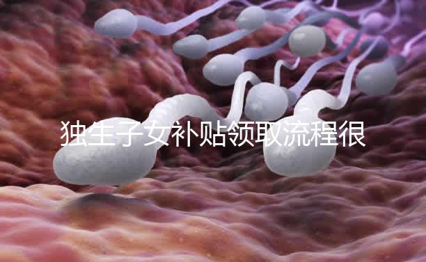 獨生子女補貼領取流程很簡單，攜帶好相關證件是關鍵