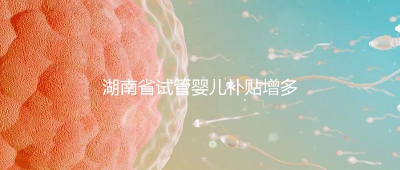 湖南省試管嬰兒補(bǔ)貼增多?專家:未來(lái)或?qū)⒓{入醫(yī)保