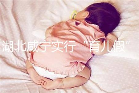 湖北咸寧實行“育兒假”，父母最長可陪伴嬰幼兒年滿1歲！