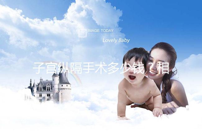 子宮縱隔手術(shù)多少錢?相因網(wǎng)送你一份費用明細表