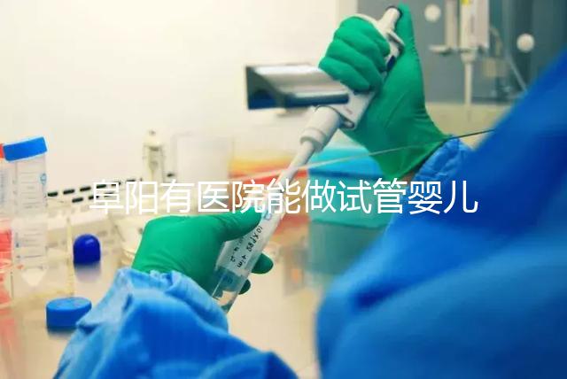 阜陽有醫院能做試管嬰兒嗎，做一次大概要花多少錢？