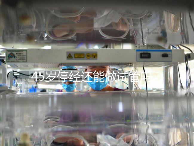 45歲停經還能做試管嗎？成功懷孕幾率深入解析